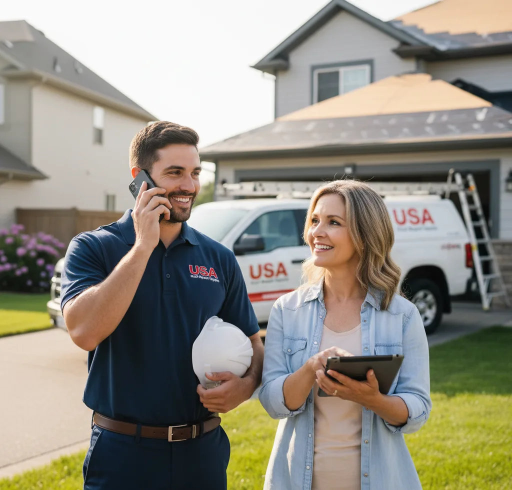 USA Roof Repair Experts customer support in Ventura